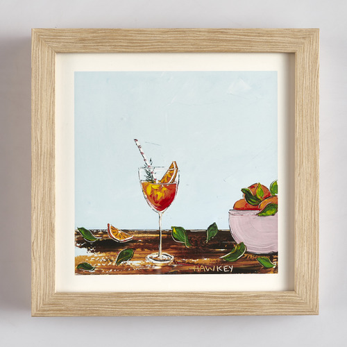 2-Piece-Summer-Fizz-and-Fruit-Delight-Framed-Paper-Print-Wall-Art-Set