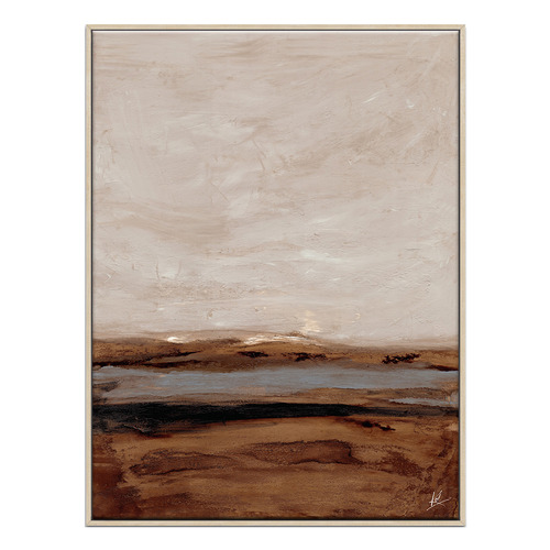 Lake in The Country Canvas Wall Art