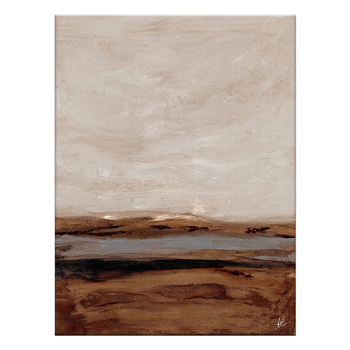 Lake in The Country Canvas Wall Art