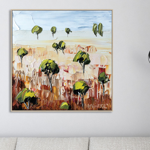 Colourful Land III Canvas Wall Art