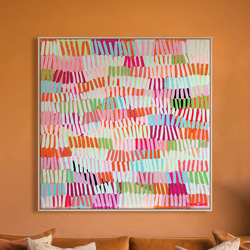 Hello Spring Canvas Wall Art