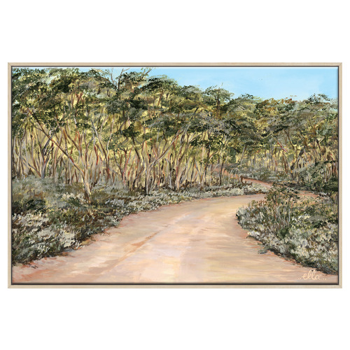 The Bus Run Canvas Wall Art