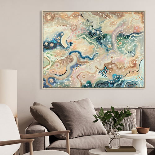 Shaping Country Canvas Wall Art