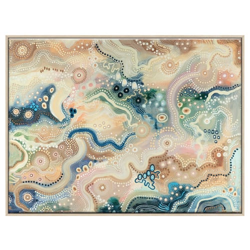 Shaping Country Canvas Wall Art