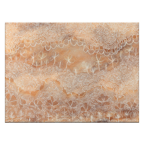 Seed Pods and Wildflowers Canvas Wall Art