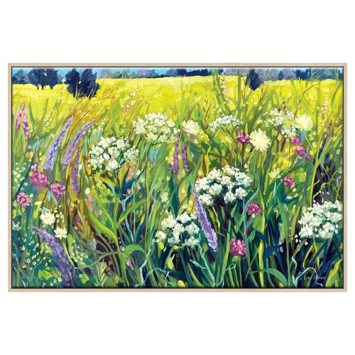 Spring Grass Canvas Wall Art