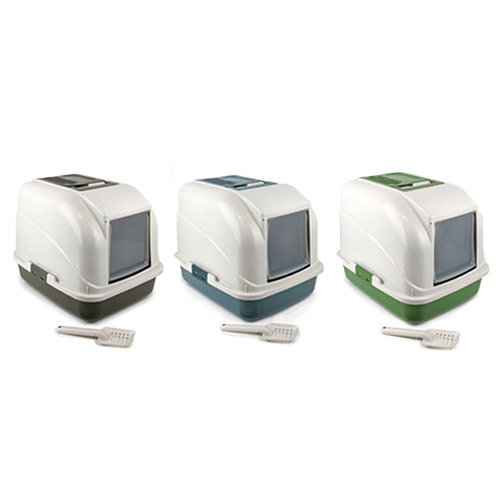 Enclosed Cat Litter Pan