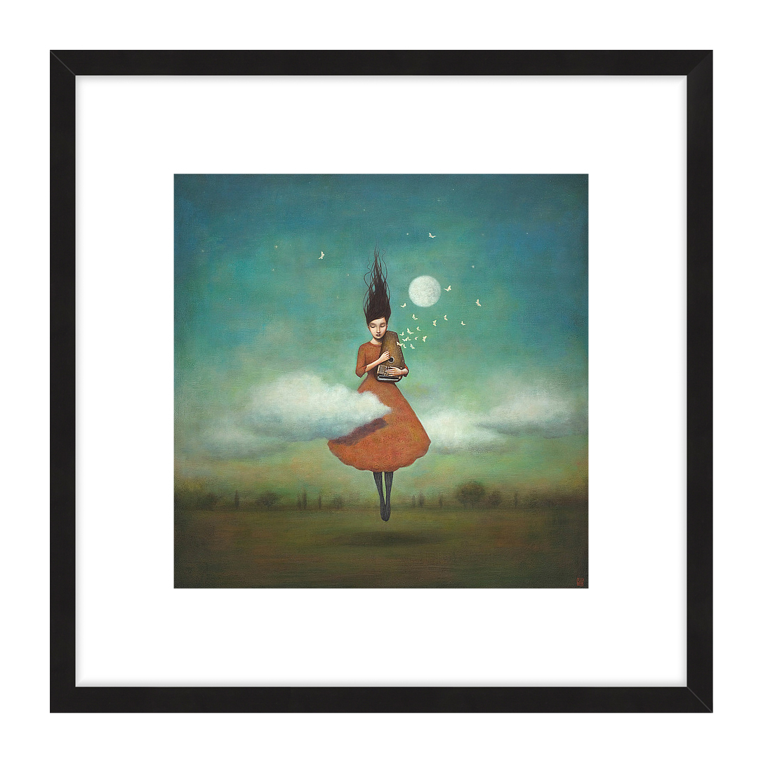 High Notes For Low Clouds Canvas Wall Art
