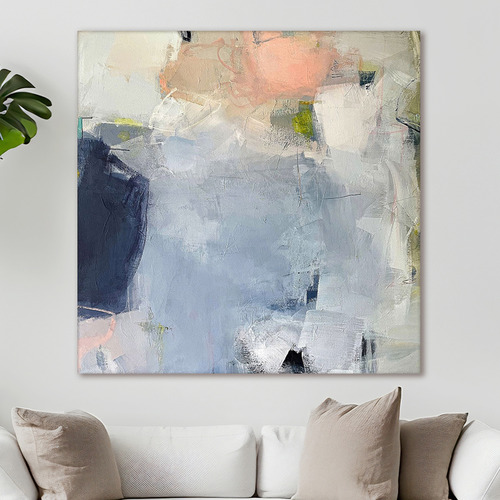 Runaway Lines Canvas Wall Art