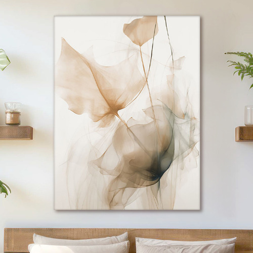 Floral Transparency II Canvas Wall Art