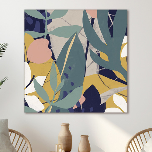 Tropical Attraction II Canvas Wall Art