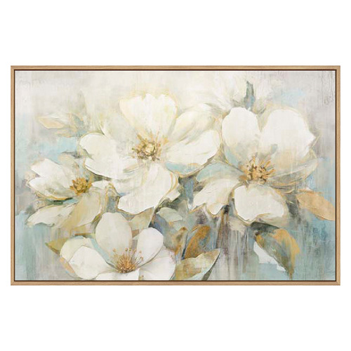 Ivory Bloom I Canvas Wall Art