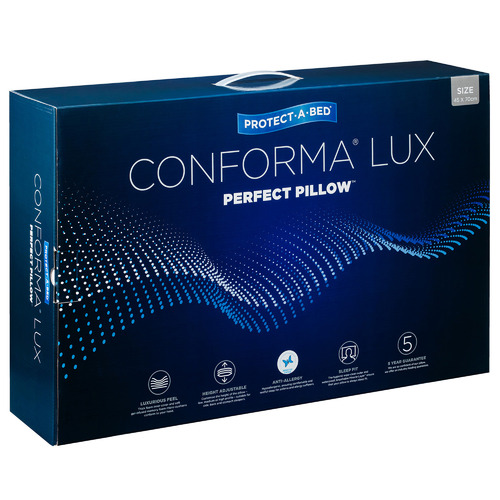 ProtectABed GelInfused Memory Foam Conforma Pillow Temple & ster