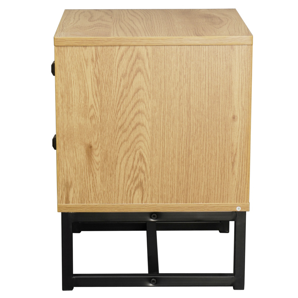 Malaga 2 Drawer Bedside Table