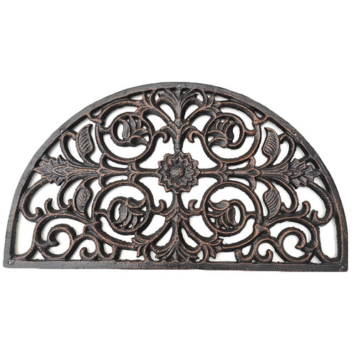 Madeline Curved Cast Iron Doormats Temple Webster