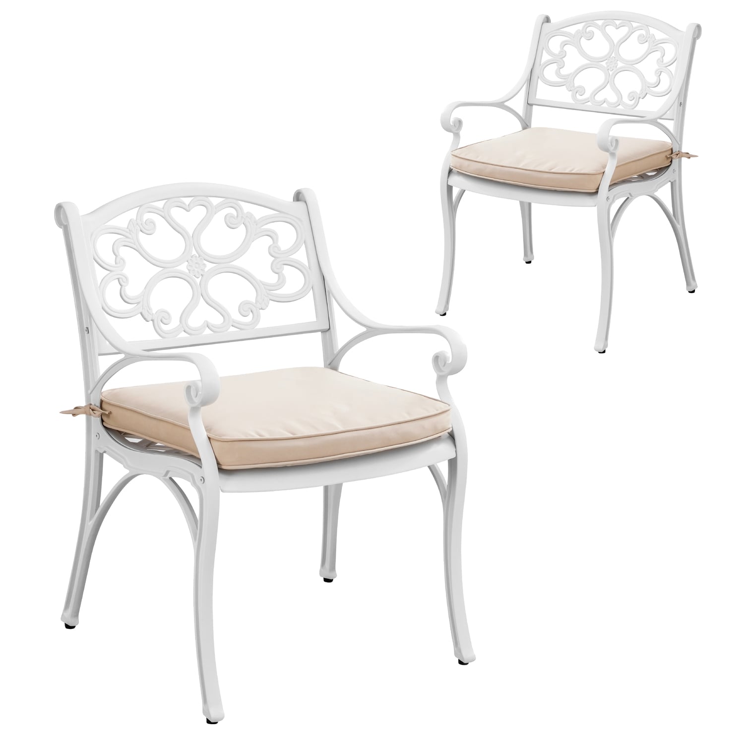 Arnold Aluminium Outdoor Bistro Chairs