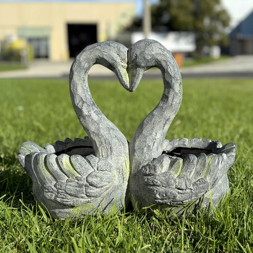 Finch Swan Planter