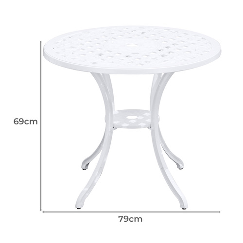 5 Seater Remycrest Aluminium Bistro Set