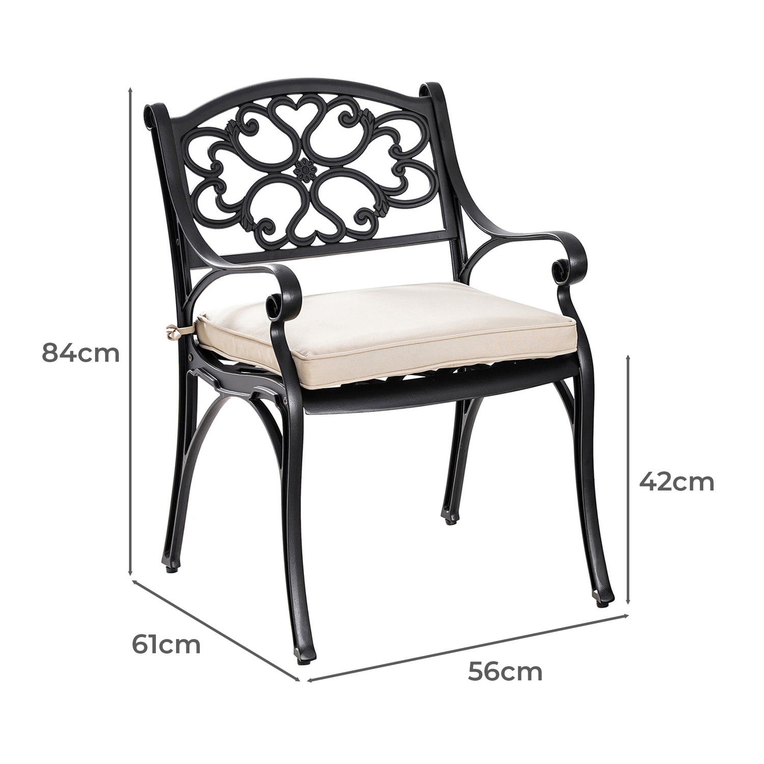 6 Seater Jessa Outdoor Dining Table & Chair Set