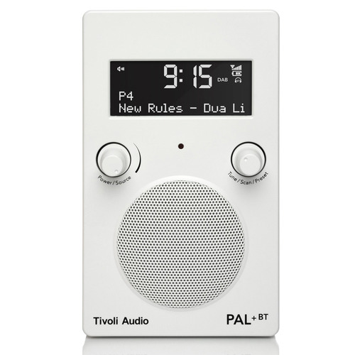 Tivoli Audio PAL Portable Bluetooth Clock Radio Temple & ster