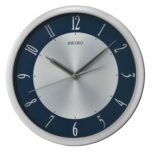 SeikoClocks 31cm Navy Seiko Wall Clock | Temple & Webster