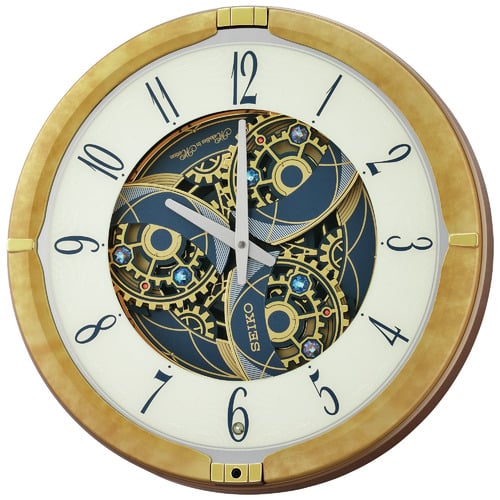 Seiko Neander Musical Wall Clock Temple & ster