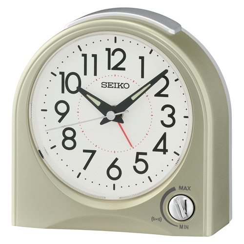 SeikoClocks Luminous Alarm Clock with Volume Control | Temple & Webster