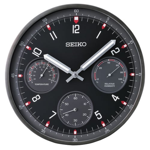 Elegant Stylish sweep second (Ajanta 2917 Fancy Wall Clock (White