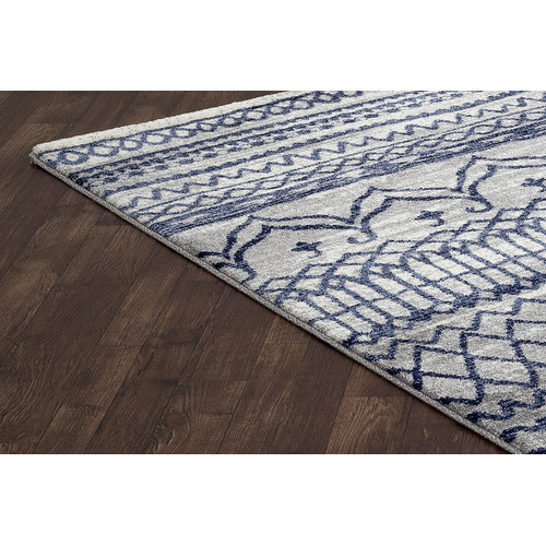 Blue Moroccan Style Eden Rug Temple & ster