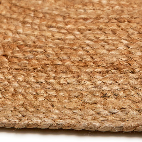 Lotus Rugs Natural Kaza HandWoven Oval Jute Rug Temple & ster