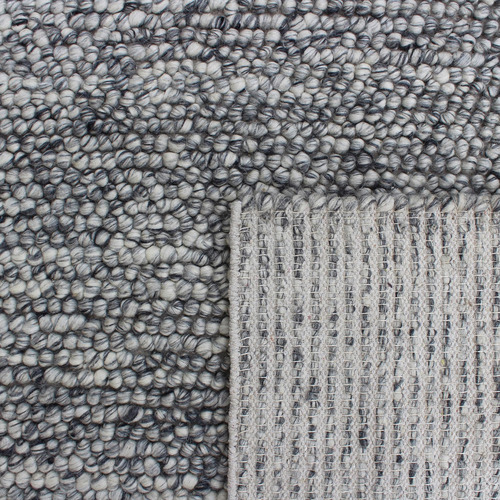 Grey Macarius HandWoven Wool & Viscose Rug Temple & ster