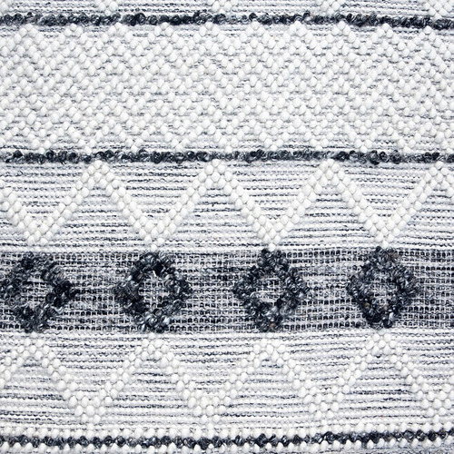 Moire HandWoven Wool & Cotton Rug Temple & ster