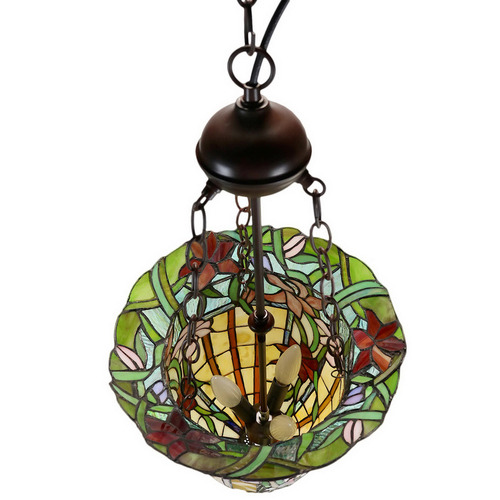 Tiffany Emporium Antique Bell Shade Tiffany-Style Pendant Light ...