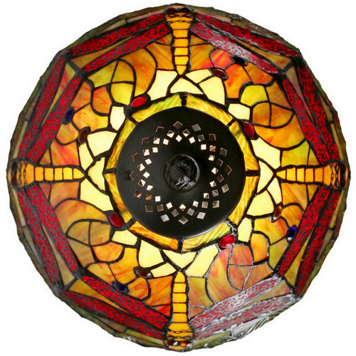 Classical Dragonfly Tiffany Bedside Lamp
