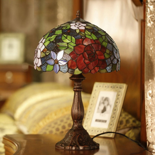 Flower Tiffany Bedside Lamp
