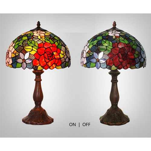Flower Tiffany Bedside Lamp