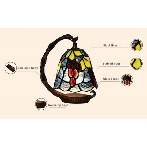 Grape Tiffany Table Lamp
