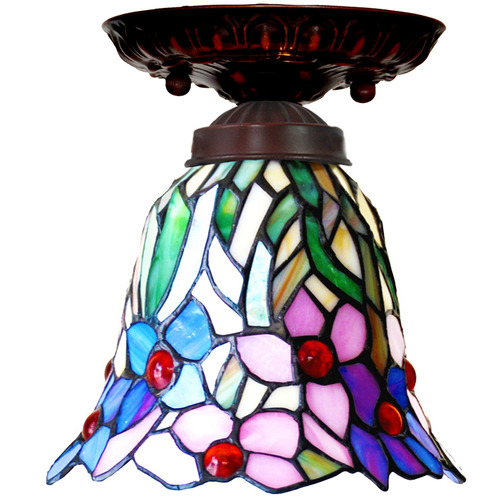 Orchid Tiffany Pendant Light