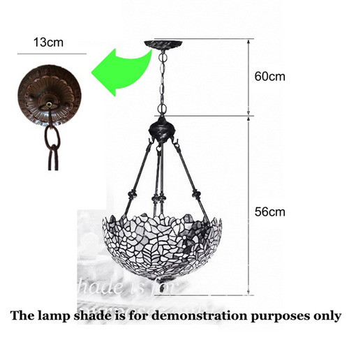 Tulip Uplighter Tiffany Pendant Light