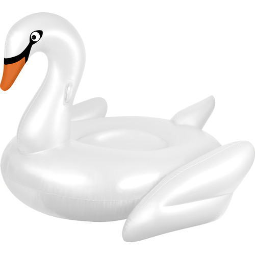 Splash Time Elegant Giant Swan Pearl White