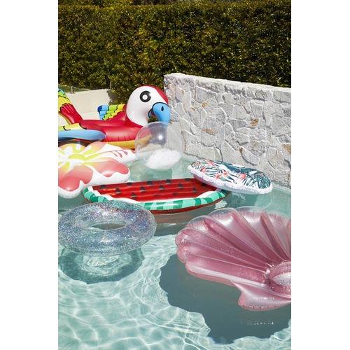Sunset Hibiscus Inflatable Pool Float