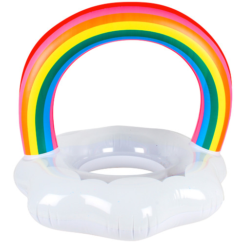 Rainbow Inflatable Tube