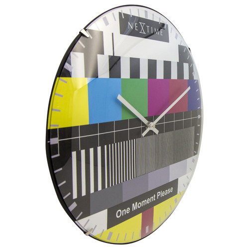 35cm Colour Pop Test Page Wall Clock