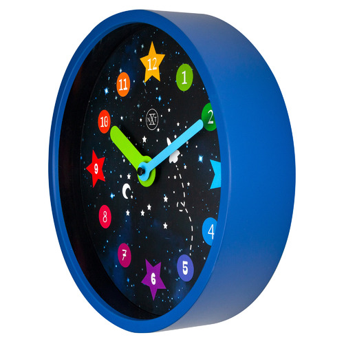 Blue Apollo NeXtime Wall Clock
