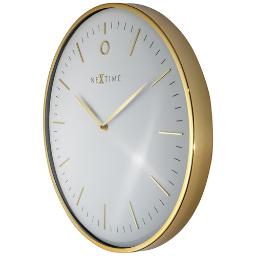 30cm White Glamour Wall Clock