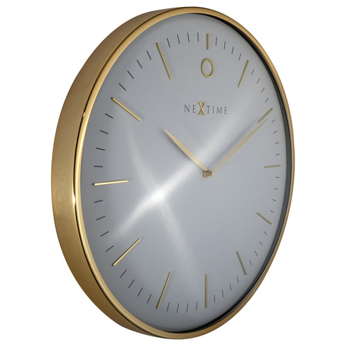 30cm White Glamour Wall Clock