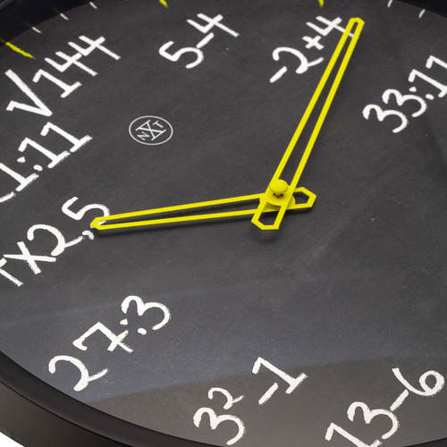 30cm NeXtime Maths Wall Clock