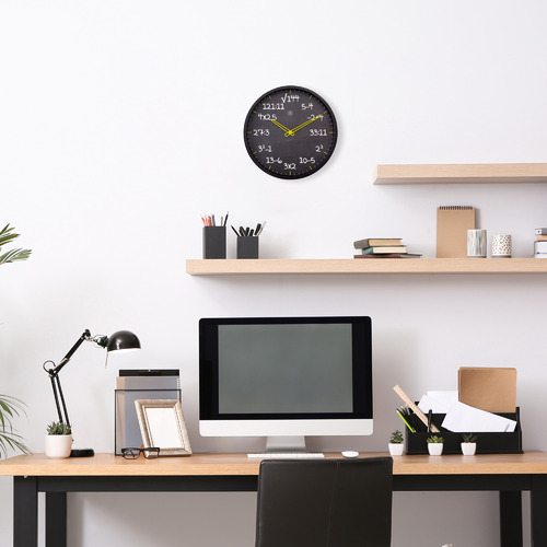 30cm NeXtime Maths Wall Clock