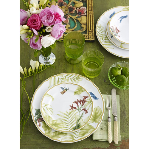 Noritake 12 Piece Hummingbird Meadow Dinner Set & Reviews Temple