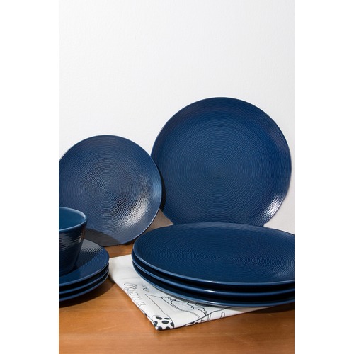 Noritake 12 Piece NoN Swirl Dinner Set